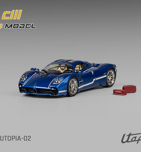 CM Model 1:64 Pagani Utopia – Metallic Blue