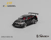 CM Model 1:64 Subaru WRX Varis WideBody 2.0 – Chrome Black