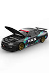 COOL ART HKS LIVERY NISSAN  SKYLINE GT-R R34