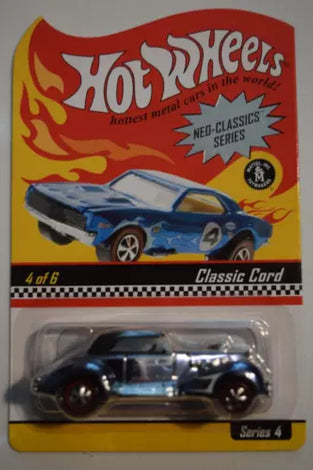 HOT WHEELS RLC NEO CLASSICS BLUE CLASSIC CORD
