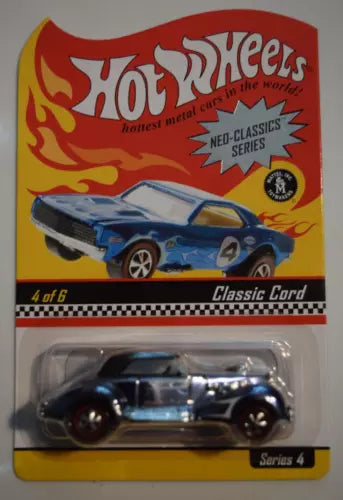 HOT WHEELS RLC NEO CLASSICS BLUE CLASSIC CORD