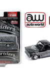 Auto World 1:64 1983 Chevrolet Silverado – Black – Lowriders – MiJo Exclusives Limited Edition