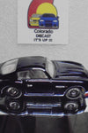 Hot Wheels Classics CHASE Dark Blue Aston Martin DB4 Zagato w/Real Riders