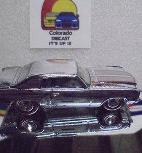 Hot Wheels Classics CHASE Chrome '70 Monte Carlo w/Real Riders