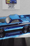 Hot Wheels Classics CHASE Blue '72 Ford Ranchero w/Real Riders