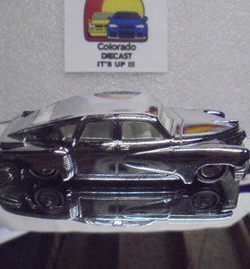Hot Wheels Classics CHASE Chrome Tucker Torpedo w/Redline Real Riders