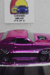 Hot Wheels Classics CHASE Hot Pink '70 Challenger w/Real Riders