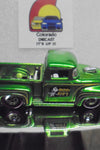 Hot Wheels Classics CHASE Green 1956 Ford Pickup Truck w/Redline Real Riders