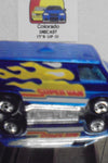 Hot Wheels Blue Super Van w/Blackwalls Kellogg Promo