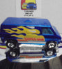 Hot Wheels Blue Super Van w/Blackwalls Kellogg Promo