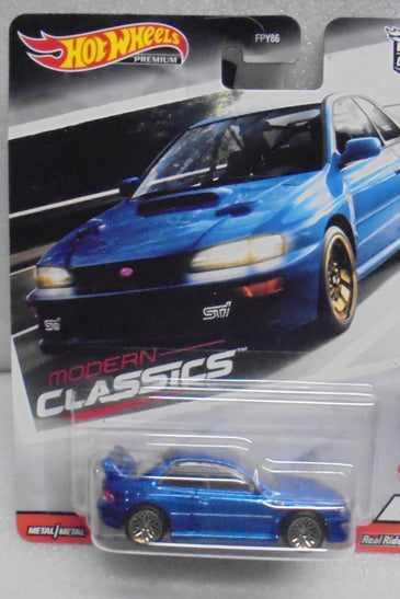 HOT WHEELS MODERN CLASSICS BLUE 98 SUBARU IMPREZA 22B STI VERSION Colorado Diecast LLC