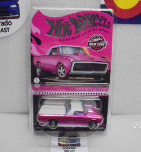 HOT WHEELS RLC PINK CUSTOM FLEETSIDE