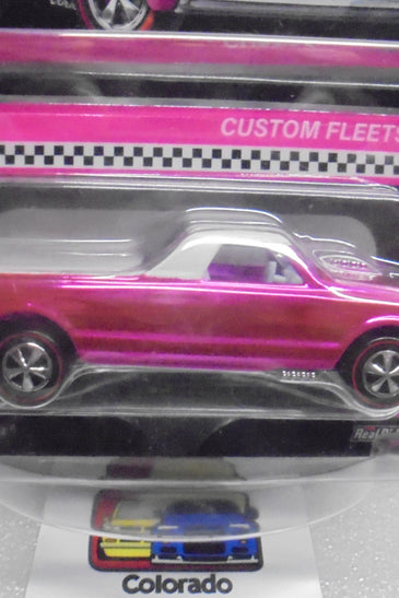 HOT WHEELS RLC PINK CUSTOM FLEETSIDE