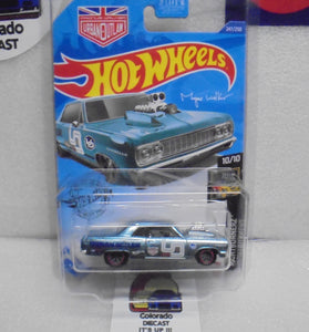 2020 HOT WHEELS COLLECTOR SUPER TREASURE HUNT '64 CHEVY CHEVELLE SS