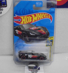 2021 HOT WHEELS COLLECTOR SUPER TREASURE HUNT CORVETTE C7 ZO6 CONVERTIBLE