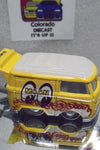 Loose Hot Wheels Yellow Moon Eyes Kool Kombi w/Real Riders