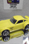 Loose Hot Wheels Yellow Nissan Fairlady Z w/Real Riders