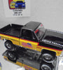 AUTO WORLD UNION PACIFIC RAILROAD 1973 CHEVROLET C10 SQUAREBODY TRUCK W/RR'S