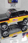 AUTO WORLD UNION PACIFIC RAILROAD 1973 CHEVROLET C10 SQUAREBODY TRUCK W/RR'S