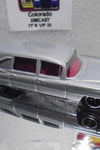 LOOSE MATCHBOX BLUEISH SILVER 1963 CADILLAC HEARSE