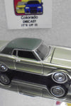 LOOSE JOHNNY LIGHTNING GREEN 1969 LINCOLN CONTIENTAL MARK III W/RR'S