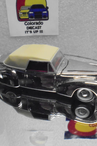 JOHNNY LIGHTNING CHROME 1941 LINCOLN CONTINENTAL W/REAL RIDERS