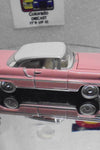 JOHNNY LIGHTNING PINK LINCOLN PREMIERE W/REAL RIDERS