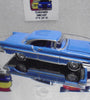 JOHNNY LIGHTNING LIGHT BLUE LINCOLN PREMIERE W/REAL RIDERS