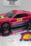 LOOSE HOT WHEELS RED FERRARI RACER 348