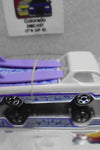 LOOSE HOT WHEELS WHITE/PURPLE DEORA W/REDINE WHEELS