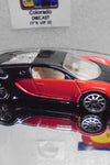 LOOSE HOT WHEELS RED/BLACK BUGATTI VEYRON W/10 SPOKES