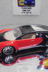 LOOSE HOT WHEELS RED/BLACK BUGATTI VEYRON W/10 SPOKES