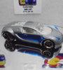 LOOSE HOT WHEELS GREY/BLUE BUGATTI VEYRON W/FTE'S