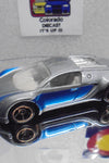 LOOSE HOT WHEELS GREY/BLUE BUGATTI VEYRON W/FTE'S