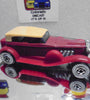 LOOSE HOT WHEELS RED '31 DOOZIE W/WHITE WALLS