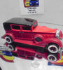 LOOSE HOT WHEELS RED CLASSIC PACKARD W/REAL RIDERS