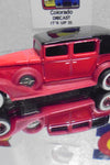 LOOSE HOT WHEELS RED CLASSIC PACKARD W/REAL RIDERS