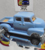 LOOSE HOT WHEELS BLUE 50'S CHEVY TRUCK W/REAL RIDERS