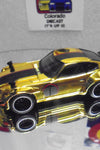 LOOSE HOT WHEELS RLC GOLD CHROME CUSTOM '72 DATSUN 240Z W/REAL RIDERS