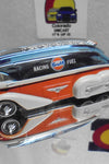 LOOSE HOT WHEELS RLC GULF ROCKET OIL BUS W/REAL RIDERS