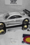 LOOSE HOT WHEELS GREY MERCEDES CLK-LM