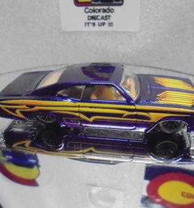 LOOSE HOT WHEELS PURPLE '65 CHEVY IMPALA LOWRIDER