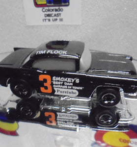 LOOSE HOT WHEELS BLACK TIM FLOCKS '55 CHEVY
