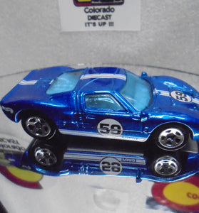 LOOSE HOT WHEELS BLUE FORD GT-40