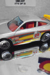 LOOSE HOT WHEELS SILVER PORSCHE 911 GT 3 CUP YELLOW SPOILER