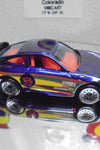 LOOSE HOT WHEELS PURPLE PORSCHE 911 GT 3 CUP