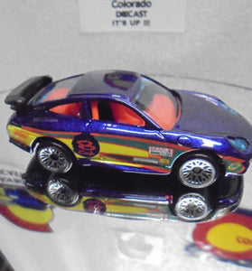 LOOSE HOT WHEELS PURPLE PORSCHE 911 GT 3 CUP