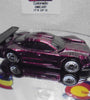 LOOSE HOT WHEELS DARK RED MERCEDES CLK-LM