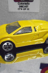 LOOSE HOT WHEELS YELLOW LAMBORGHINI COUNTACH