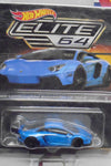 HOT WHEELS RLC ELITE 64 BLUE LBWK LAMBORGHINI AVENTADOR LP 700-4